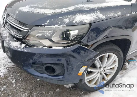 2016 Volkswagen Tiguan Se from USA, damaged, VIN WVGBV7AX7GW535697